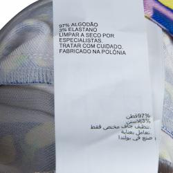 Pre Owned Peter Pilotto Multicolor Printed Cotton Trousers M