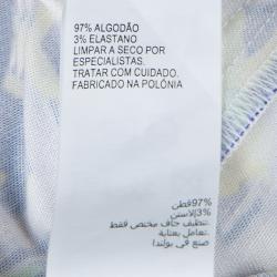 Pre Owned Peter Pilotto Multicolor Printed Cotton Trousers S