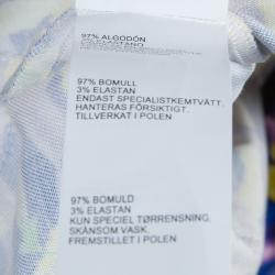 Pre Owned Peter Pilotto Multicolor Printed Cotton Trousers S