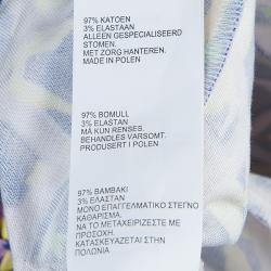 Pre Owned Peter Pilotto Multicolor Printed Cotton Trousers S