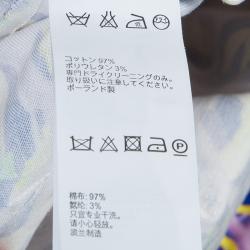 Pre Owned Peter Pilotto Multicolor Printed Cotton Trousers S