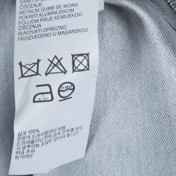 Pre Owned Peter Pilotto Black Abstract Print Mikado Silk Dress S