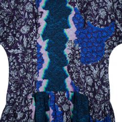 Pre Owned Peter Pilotto Roamer Printed Mini-Dress M