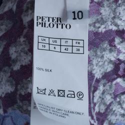 Pre Owned Peter Pilotto Roamer Printed Mini-Dress M