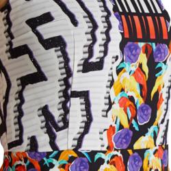 Pre Owned Peter Pilotto Kia Printed Knee-Length Dress S