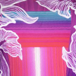 Pre Owned Peter Pilotto Multicolor Printed Jersey Dress L