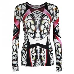 Peter Pilotto Multicolor Printed Long Sleeve Top S