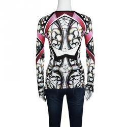 Peter Pilotto Multicolor Printed Long Sleeve Top S