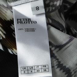 Peter Pilotto Multicolor Printed Long Sleeve Top S