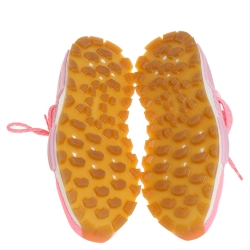 Pharrell Williams x Adidas Pink Knit Fabric HU NMD PRD Sneakers Size 40