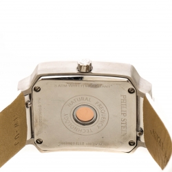 Philip Stein White Mother of Pearl Stainless Steel Signature Women's Wristwatch 27.60 mm