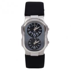 Philip Stein Black Stainless Steel Teslar Women's Wristwatch 27MM