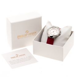 Philip Stein Mother of Pearl Stainless Steel Teslar Women's Wristwatch 35 mm