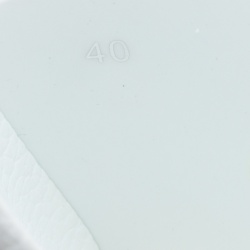 Pre Owned Philipp Plein White Croisette Gummy Pool Flat Slides Size 40