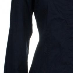 Pre Owned Philipp Plein Black Embellished Collar Shirt M