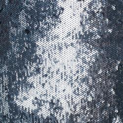 Philipp Plein Couture Silver Sequin Mini Skirt M