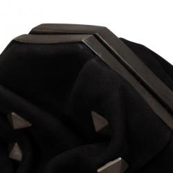 Philippe Roucou Black Isadorable Studded Clutch
