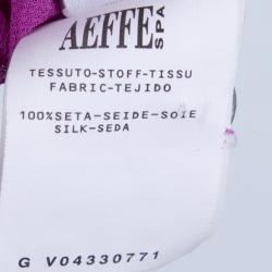 Pre Owned Philosophy di Alberta Ferretti Purple Maxi M