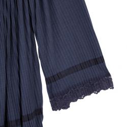 Pre Owned Philosophy Di Alberta Ferretti Pleated Lace Top M