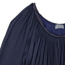 Pre Owned Philosophy Di Alberta Ferretti Pleated Lace Top M