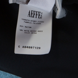 Philosophy di Alberta Ferretti Teal Blue Velvet Lace Short  Dress S
