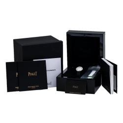 Pre Owned Piaget Silver 18K White Gold Diamond Possesion G0A35085 Women's Wristwatch 29 mm