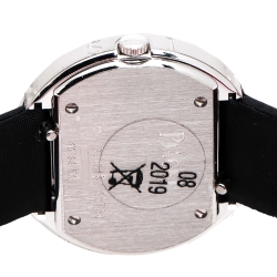 Pre Owned Piaget Silver 18K White Gold Diamond Possesion G0A35085 Women's Wristwatch 29 mm