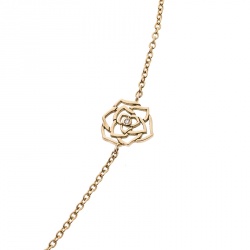 Pre Owned Piaget Rose Diamond 18k Rose Gold Necklace 