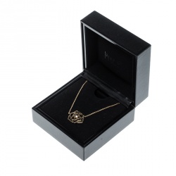 Pre Owned Piaget Rose Diamond 18k Rose Gold Necklace 