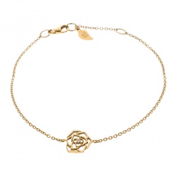 Piaget Rose 18K Yellow Gold And Diamond Bracelet