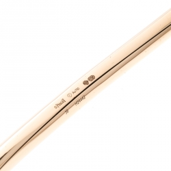 Pre Owned Piaget Possession Diamond & 18k Rose Gold Rigid Necklace