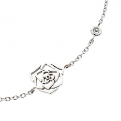 Pre Owned Piaget Rose Diamond 18k White Gold Bracelet