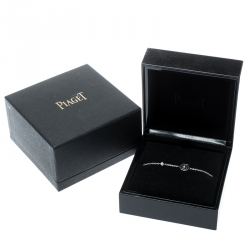 Pre Owned Piaget Rose Diamond 18k White Gold Bracelet