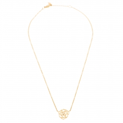 Piaget Rose Diamond 18k Rose Gold Pendant Necklace