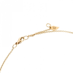 Pre Owned Piaget Rose Diamond 18k Rose Gold Necklace 