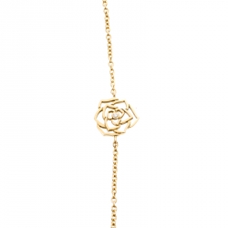 Pre Owned Piaget Rose Diamond 18k Rose Gold Necklace 