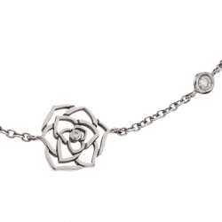 Pre Owned Piaget Rose Diamond 18K White Gold Bracelet