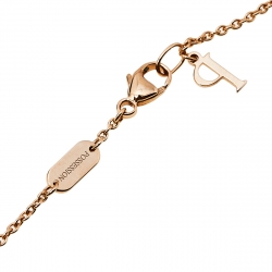 Piaget Possession Diamond Turquoise 18K Rose Gold Pendant Necklace