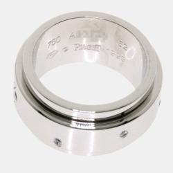 Pre Owned Piaget Possession 18K White Gold Diamond Ring EU 52