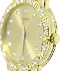 Piaget Gold 18K Yellow Gold Diamond Dancer Women's Wristwatch 23MM