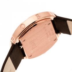 Piaget Silver Dial 18K Rose Gold And Diamonds Possession Women's Wristwatch 29 mm
