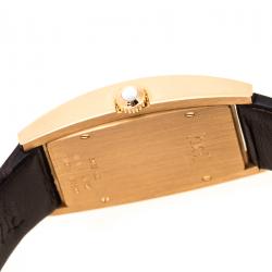 Pre Owned Piaget 18K Rose Gold Diamonds Limelight Tonneau G0A39192 Women's Wristwatch 27 mm