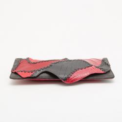 Pierre Balmain Red Ultimate Croco Clutch