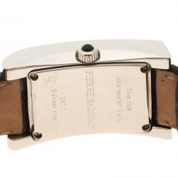 Pre Owned Balmain White Mother of Pearl Quartz Stainless Steel Women's Wristwatch 24 mm