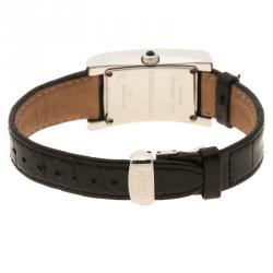 Pre Owned Balmain White Mother of Pearl Quartz Stainless Steel Women's Wristwatch 24 mm