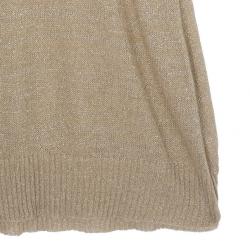 Pre Owned Pinko Gold Knit Dress S