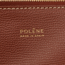 مملوكة مسبقًا Polene Cognac Brown Leather Cyme Tote