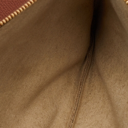 مملوكة مسبقًا Polene Cognac Brown Leather Cyme Tote