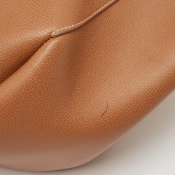 مملوكة مسبقًا Polene Brown Leather Cyme Hobo
