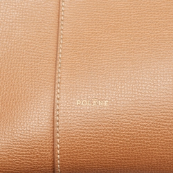 مملوكة مسبقًا Polene Brown Leather Cyme Hobo